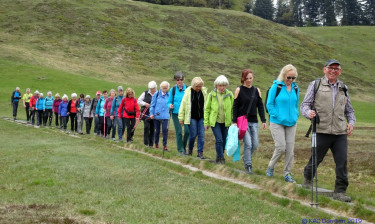 KAC Dornbirn Ausflug Brueggelekopf 2019 06415 Gruppenfoto Bödele
